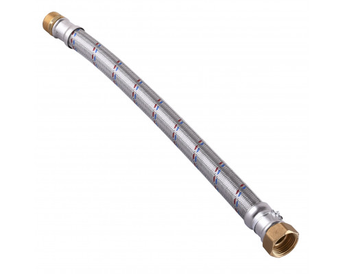 Шланг антивібраційний прямий SOLOMON 1″ ЗВ 0,8м HS3001 S