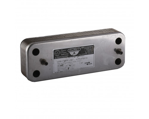 Теплообмінник паяний Zilmet ZB207 14пл. 17B2071400