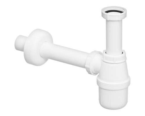 Сифон для раковини  VIEGA 1 1/4″х1 1/4″  пластик білий бутил. б/г 108694