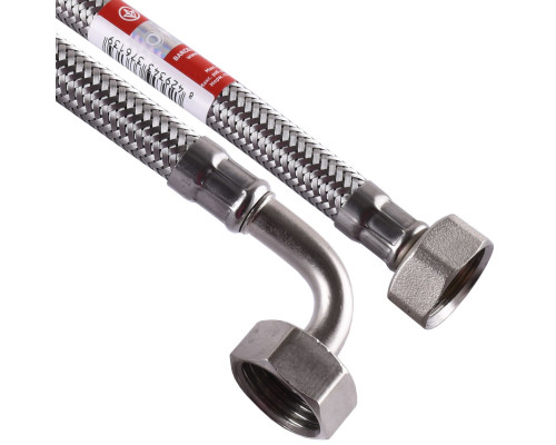 Шланг водяний кутовий TUCAI 1/2″x1/2″ ВВ 1,0м TAQCODOHG-1212-1000 200415