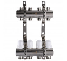 Колектор з регуляторами та кріпленням ECO 001С 1″x4