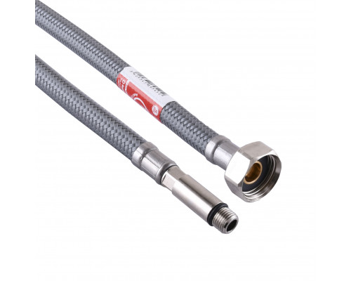 Шланг для змішувача TUCAI М10х1/2″ довгий штуцер 1,0м АНТИКОРОЗІЯ TAQ GRIF ACB 204471