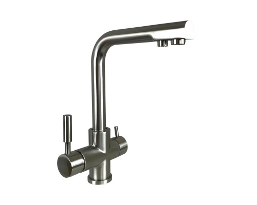 Змішувач для кухні під осмос Globus Lux LAZER GLLR-0888-8-StSTEEL