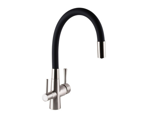 Змішувач для кухні під осмос Globus Lux LAZER GLLR-0903-8-STSTEEL