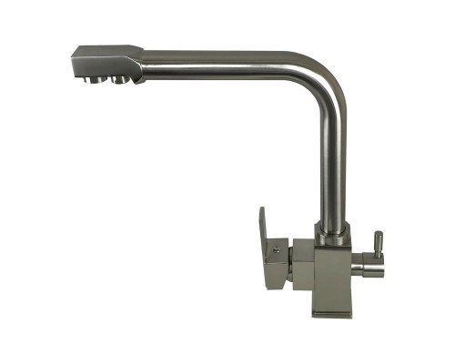 Змішувач для кухні під осмос Globus Lux LAZER GLLR-0100-8-STSTEEL