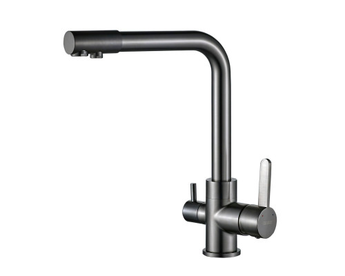 Змішувач для кухні під осмос Globus Lux LAZER GLLR-0444-11-GRAPHITE