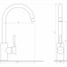 Змішувач для кухні Globus Lux LAZER GLLR-0203S-11-GRAPHITE