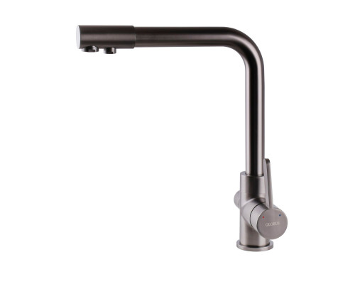 Змішувач для кухні під осмос Globus Lux LAZER GLLR-0444-11-GRAPHITE