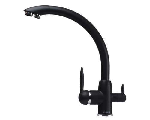 Змішувач для кухні під осмос Globus Lux LAZER GLLR-0777-1-ONIX