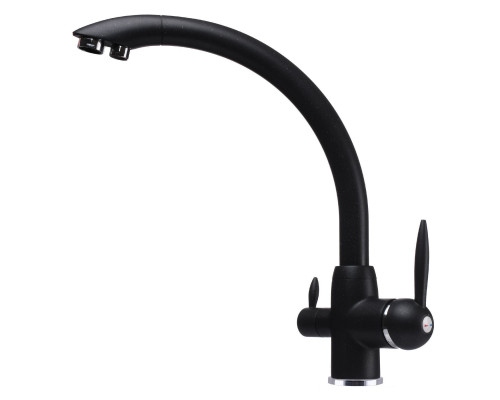 Змішувач для кухні під осмос Globus Lux LAZER GLLR-0777-1-ONIX