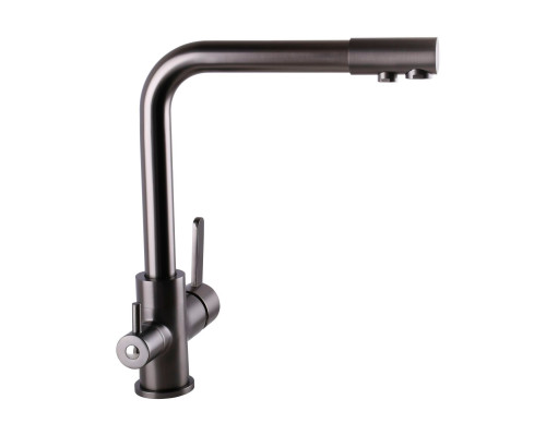 Змішувач для кухні під осмос Globus Lux LAZER GLLR-0444-11-GRAPHITE