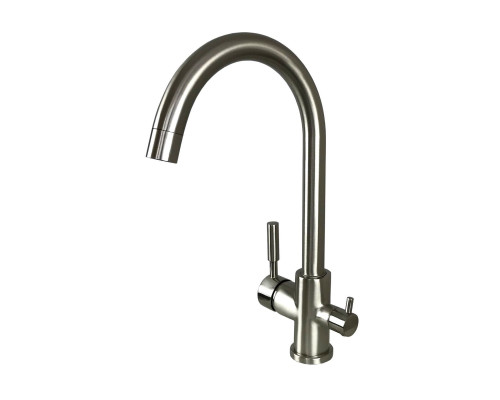 Змішувач для кухні під осмос Globus Lux LAZER GLLR-0333-8-StSTEEL