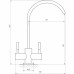 Кран для зворотнього осмосу Globus Lux ALPEN SBT1-76A-BB