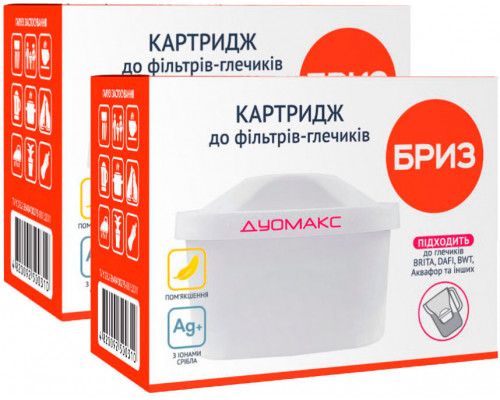 Бриз Дуомакс MAXTRA (2шт) Змінний картридж для фільтра-глечика
