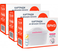 Бриз Дуомакс MAXTRA (3шт) Змінний картридж для фільтра-глечика