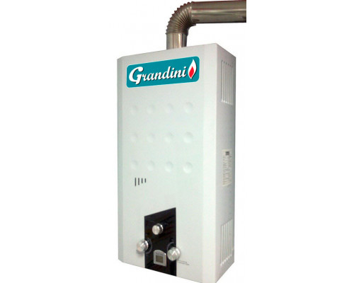 Газова колонка Grandini GWH JSQ24 напів турбо 12 л/хв з мідним теплообмінником