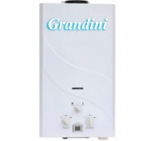 Газова колонка Grandini GWH JSD16 A1 8 л/хв з мідним теплообмінником