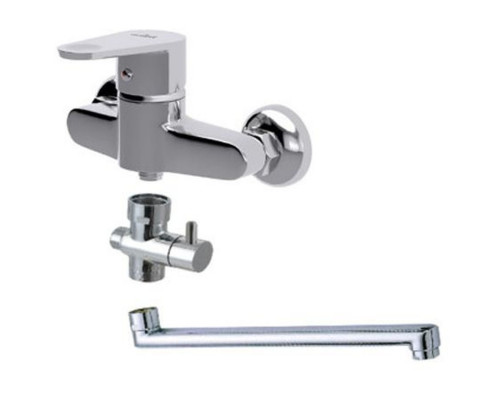 Змішувач для ванни та душу Cersanit CARI S951-241 LONG SPOUT