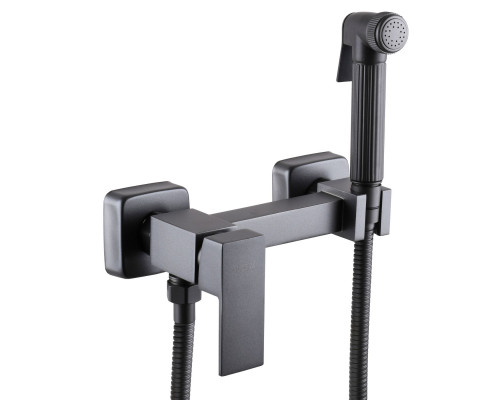 Змішувач гігієнічний Globus Lux Niagara GLN-5-106MIX-Graphite
