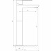 Змішувач для умивальника TOPAZ BARTS TB 07203-H36